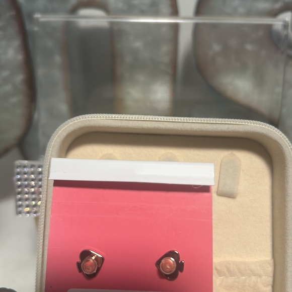 Kate Spade Gold Earrings. Love. More. BUNDLE Dusty Bundle. - Picture 4 of 4